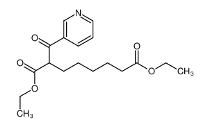 ethyl 7-ethoxycarbonyl-7-nicotinoylheptanoate 95854-02-7