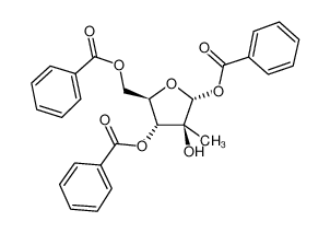 2-甲基-1,3,5-三-O-苯甲酰基-alpha-D-呋喃核糖苷