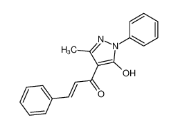 210099-61-9 s-cis-(E)-1-(5-hydroxy-3-methyl-1-phenyl-1H-pyrazol-4-yl)-3-phenyl-prop-2-en-1-one