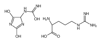 (2S)-2-amino-5-(diaminomethylideneamino)pentanoic acid,(2,5-dioxoimidazolidin-4-yl)urea 59767-05-4