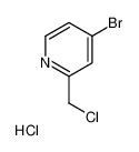 4-Bromo-2-(chloromethyl)pyridine hydrochloride (1:1) 1001414-94-3