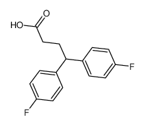 4,4-二(4-氟苯基)丁酸