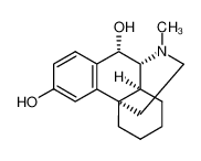 (9S,13S,14S)-3-hydroxy-17-methylmorphinan-10α-ol 133381-58-5