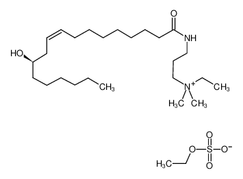 蓖麻醇酸酰胺丙基乙基二甲基铵乙基硫酸盐