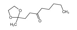 1-(2-methyl-1,3-dioxolan-2-yl)octan-3-one 61759-39-5