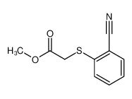 861524-30-3 methyl α-(2-cyanophenylthio)acetate