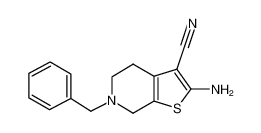 2-氨基-6-苄基-4,5,6,7-四氢-噻吩并-[2,3-c]吡啶-3-甲腈