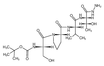 Boc-Ser-Pro-Val-Thr-NHNH2 131717-33-4