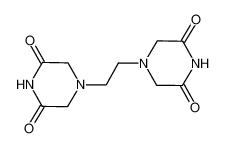 4-[2-(3,5-dioxopiperazin-1-yl)ethyl]piperazine-2,6-dione 1506-47-4