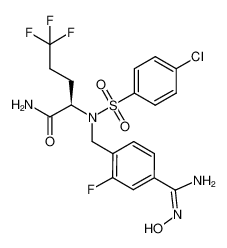 1146699-70-8 structure, C19H19ClF4N4O4S