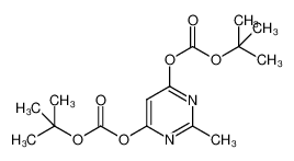 1318766-86-7 2-methylpyrimidine-4,6-diyl di-tert-butyl biscarbonate