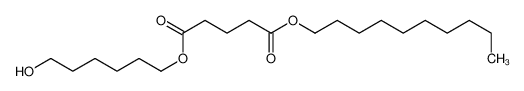 821015-77-4 1-O-decyl 5-O-(6-hydroxyhexyl) pentanedioate