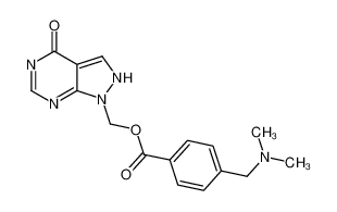 131402-51-2 structure, C16H17N5O3