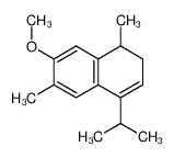 101688-42-0 spectrum, (5-isopropyl-3,8-dimethyl-7,8-dihydro-[2]naphthyl)-methyl ether