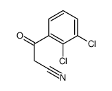 3-(2,3-Dichlorophenyl)-3-oxopropanenitrile 75473-09-5