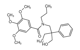 N-[2-(羟基甲基)-2-苯基丁基]-3,4,5-三甲氧基-N-丙基苯甲酰胺