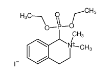 87993-09-7 N-Dimethyl-1,2,3,4-tetrahydroisochinolinium-1-phosphonsaeurediethylester-iodid