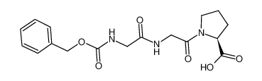 1-[N-[N-[(苯基甲氧基)羰基]甘氨酰]甘氨酰]-L-脯氨酸