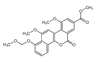 1395924-04-5 methyl 10,12-dimethoxy-1-(methoxymethoxy)-6-oxo-6H-dibenzo[c,h]chromene-8-carboxylate