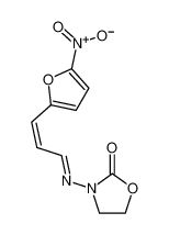 3-[(E)-[(Z)-3-(5-nitrofuran-2-yl)prop-2-enylidene]amino]-1,3-oxazolidin-2-one