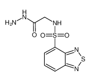 N-(2-hydrazinyl-2-oxoethyl)-2,1,3-benzothiadiazole-4-sulfonamide 175203-26-6