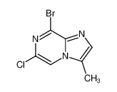 8-bromo-6-chloro-3-methylimidazo[1,2-a]pyrazine