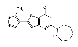 1330781-83-3 structure, C16H19N5OS