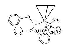 111237-25-3 structure, C36H32FeO4P