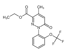 1620683-61-5 spectrum, ethyl 4-methyl-6-oxo-1-(2-(trifluoromethoxy)phenyl)-1,6-dihydropyridazine-3-carboxylate