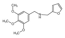 呋喃-2-甲基-(3,4,5-三甲氧基苄基)-胺
