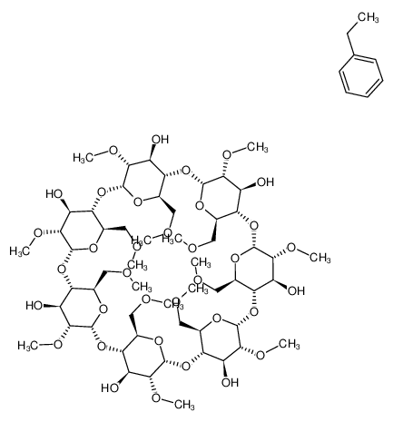 heptakis(2,6-di-O-methyl)-β-cyclodextrin*ethylbenzene