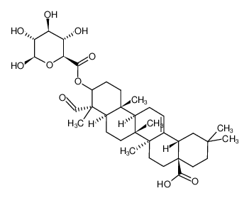 105762-16-1 structure, C36H54O10