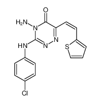 257869-80-0 structure, C15H12ClN5OS