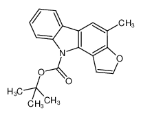 872168-87-1 spectrum, tert-butyl 4-methyl-10H-furo[3,2-a]carbazole-10-carboxylate