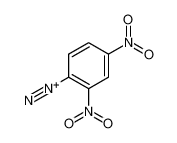 18300-85-1 structure, C6H3N4O4+