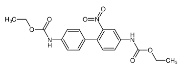 71857-87-9 spectrum, nitro-2 bis(ethoxycarbonylamino)-4,4' biphenyle