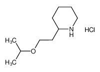 2-(2-Isopropoxyethyl)piperidine hydrochloride 1219972-32-3