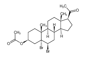 197505-38-7 3β-acetoxy-5,6β-dibromo-5α-pregnan-20-one