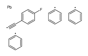 91258-86-5 2-(4-fluorophenyl)ethynyl-triphenylplumbane