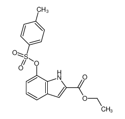 126260-57-9 Ethyl 7-tosyloxyindole-2-carboxylate