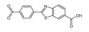 65644-51-1 spectrum, 2-(4-nitrophenyl)-1,3-benzothiazole-6-carboxylic acid