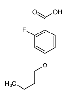 123843-54-9 4-丁氧基-2-氟苯甲酸