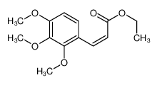 ethyl 3-(2,3,4-trimethoxyphenyl)prop-2-enoate 108125-64-0