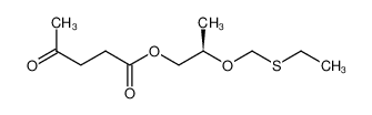 4-Oxo-pentanoic acid (R)-2-ethylsulfanylmethoxy-propyl ester