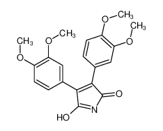 653572-66-8 3,4-bis(3,4-dimethoxyphenyl)pyrrole-2,5-dione