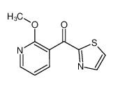 (2-甲氧基-3-吡啶基)(1,3-噻唑-2-基)甲酮