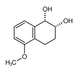 75804-67-0 spectrum, (+/-)-5-methoxy-1,2,3,4-tetrahydro-naphthalene-1r,2c-diol