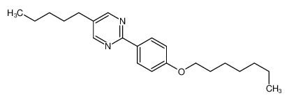 2-(4-heptoxyphenyl)-5-pentylpyrimidine 57202-22-9