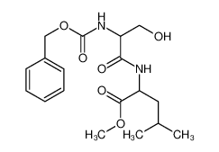 methyl 2-[[3-hydroxy-2-(phenylmethoxycarbonylamino)propanoyl]amino]-4-methylpentanoate 17331-94-1