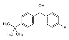 (4-tert-butylphenyl)-(4-fluorophenyl)methanol 596812-34-9